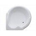 Carver Tubs - CW6464 - Drop In Acrylic Round Corner Soaking Bathtub - 64"L x 64"W - B00O3OSLSM
